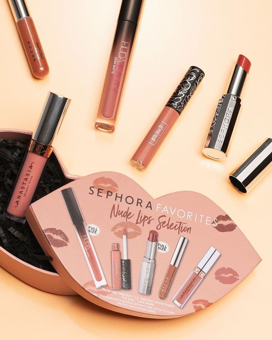 Product Set Nude Lips - Cofre de maquillaje de labios of SEPHORA