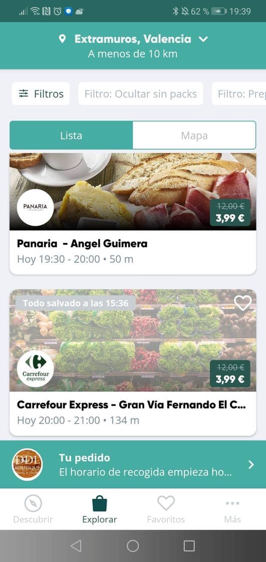 App Too Good To Go: Declárale la guerra al desperdicio de alimentos