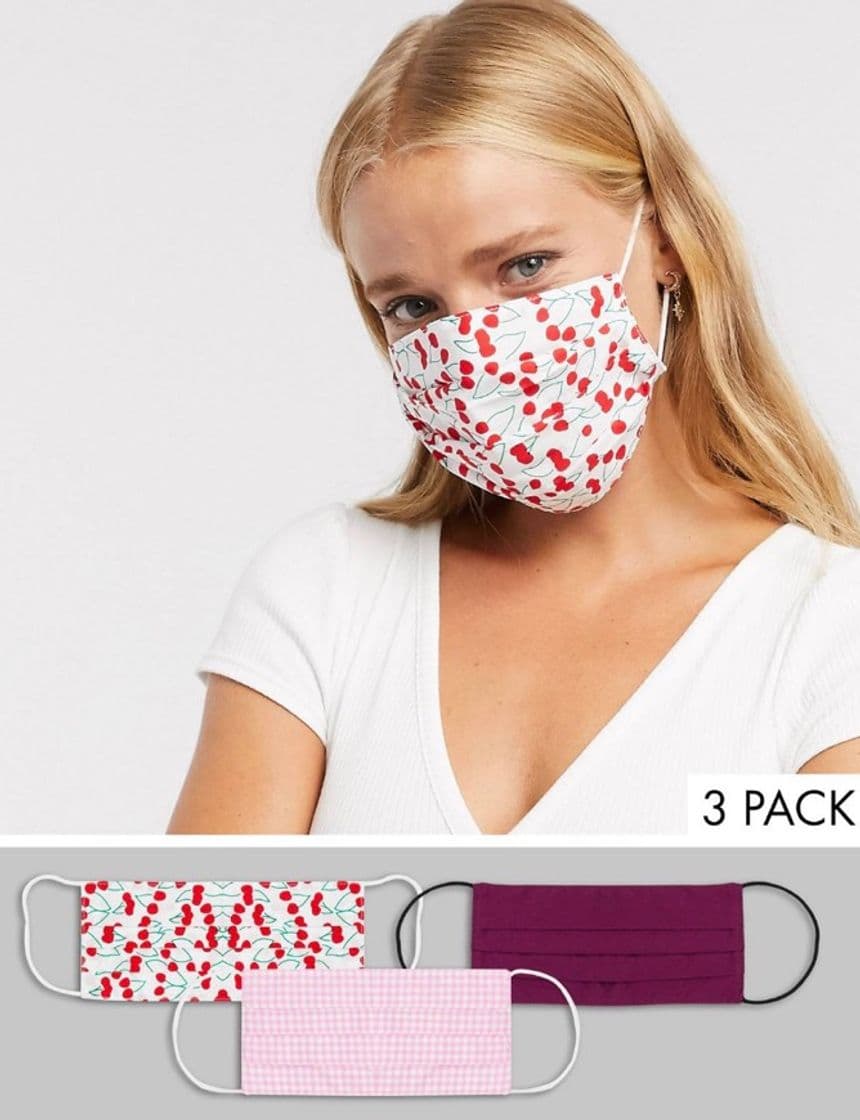 Fashion PACK DE 3 MASCARILLAS 😊💗✅