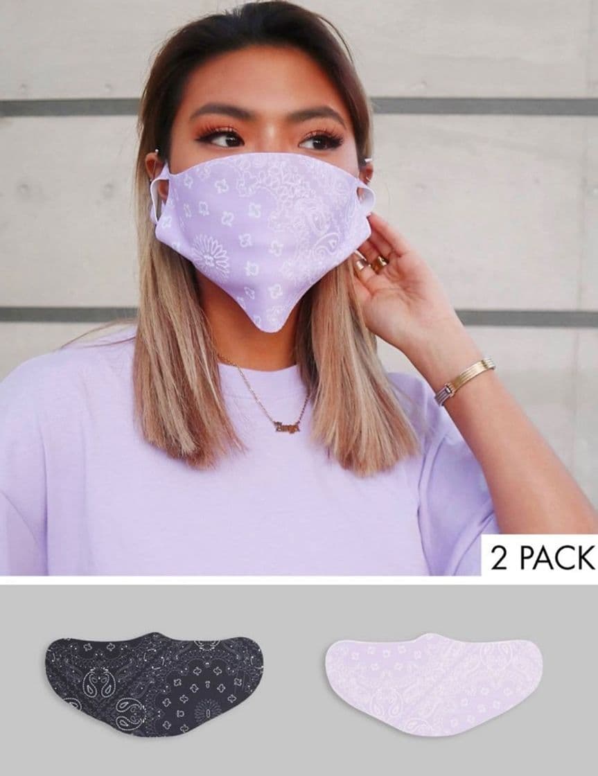 Product PACK DE DOS MASCARILLAS💜🖤