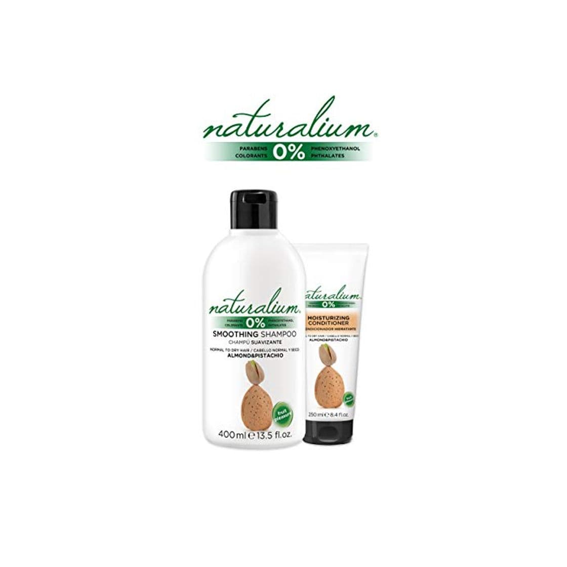 Product Naturalium PACK Cuidado Capilar Almendra y Pistacho - Kit para el Cabello