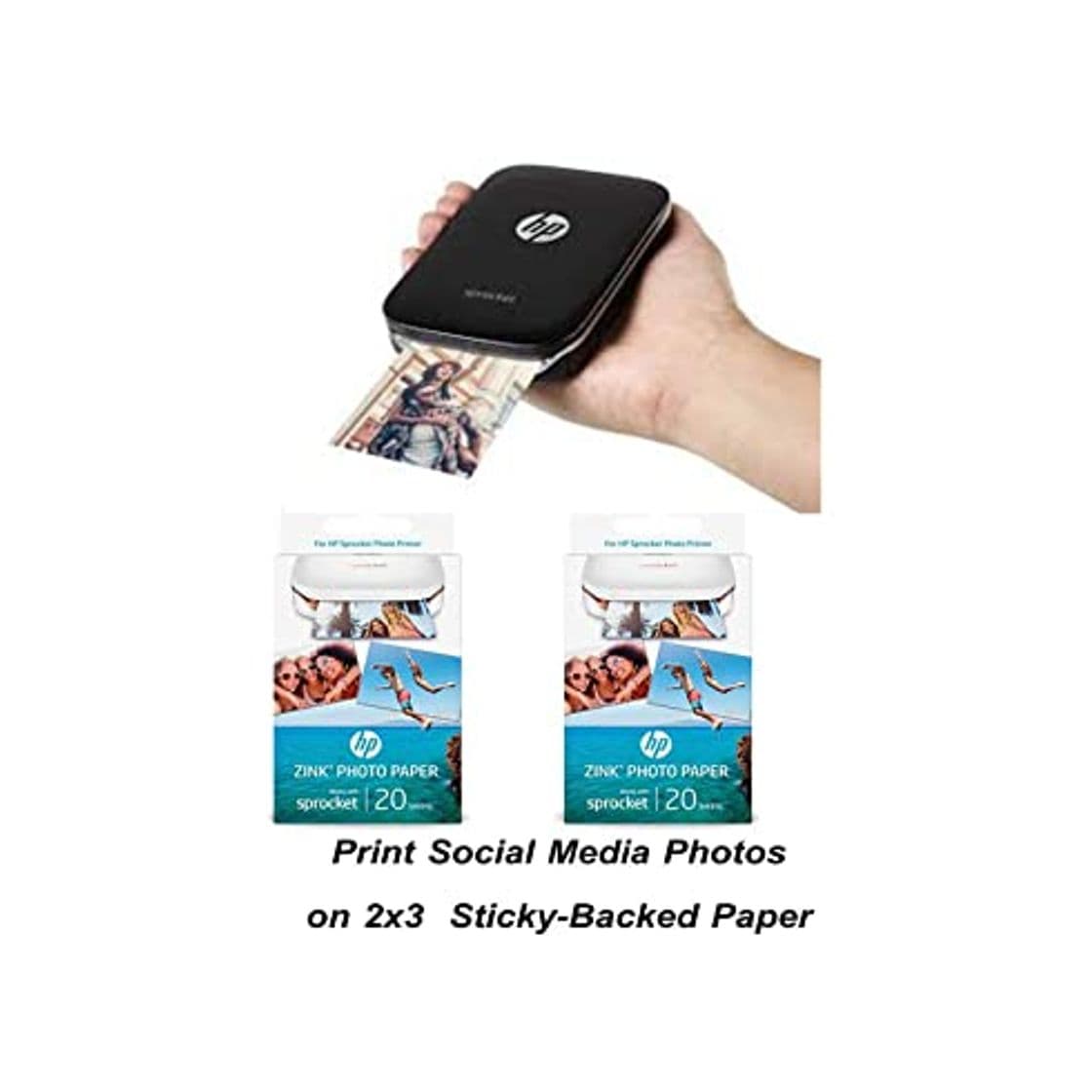 Producto HP Sprocket Select - Impresora de Foto Zink