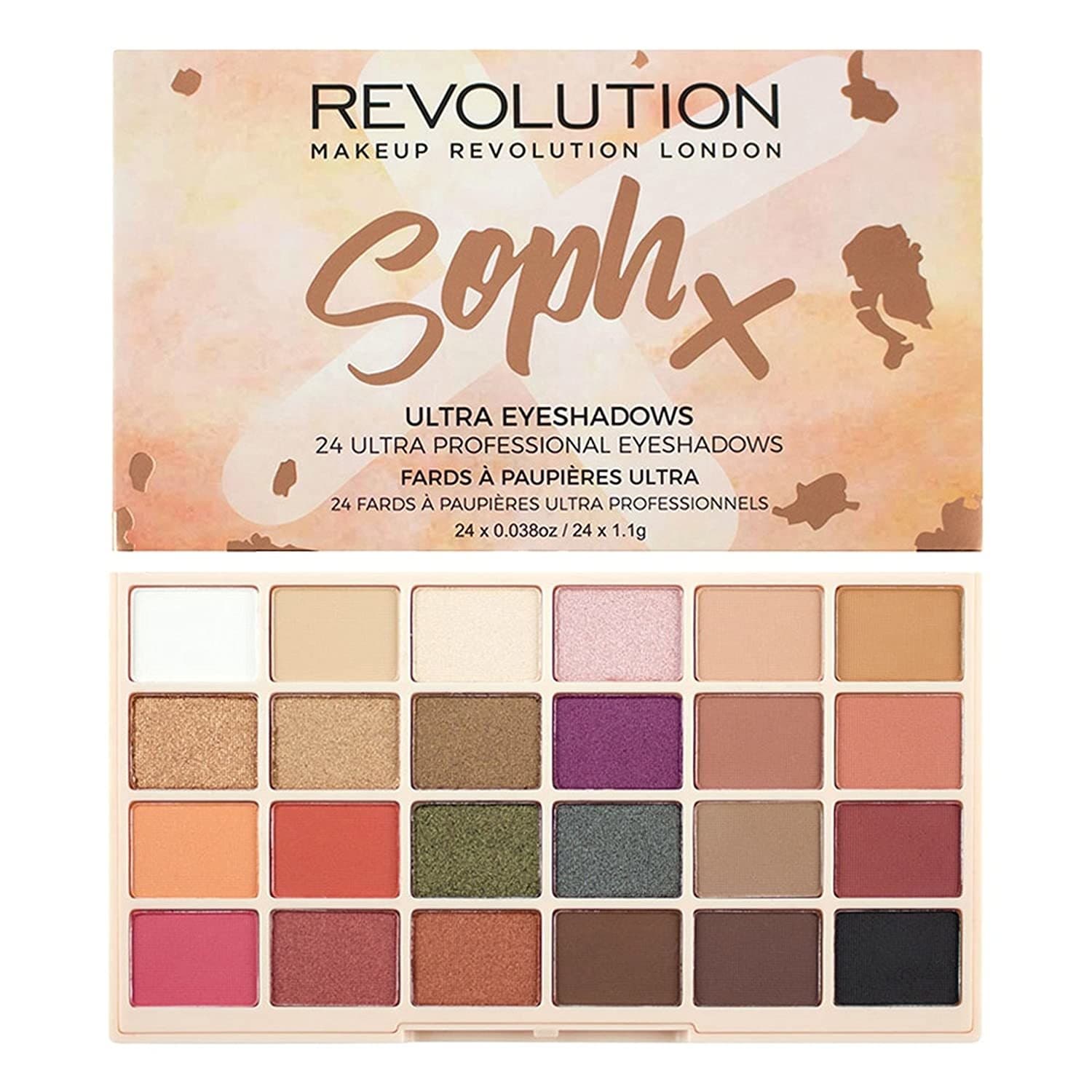 Fashion Make up Revolution - Paleta de sombras - Soph X