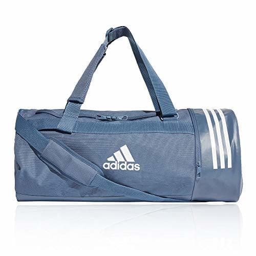 Fitness adidas Convertible 3-Stripes Bolsa de Lona, Unisex Adulto, Azul