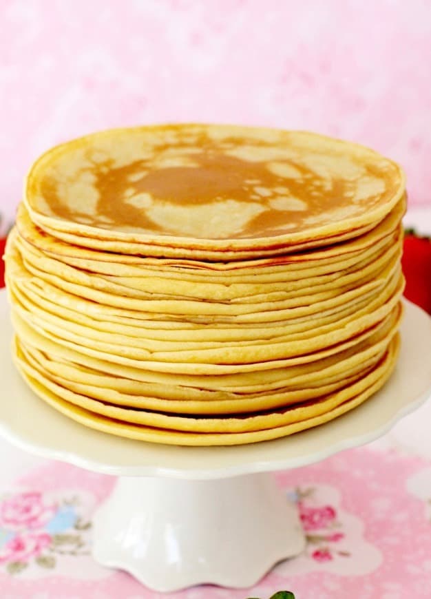 Moda Receta crepes dulces 🥰