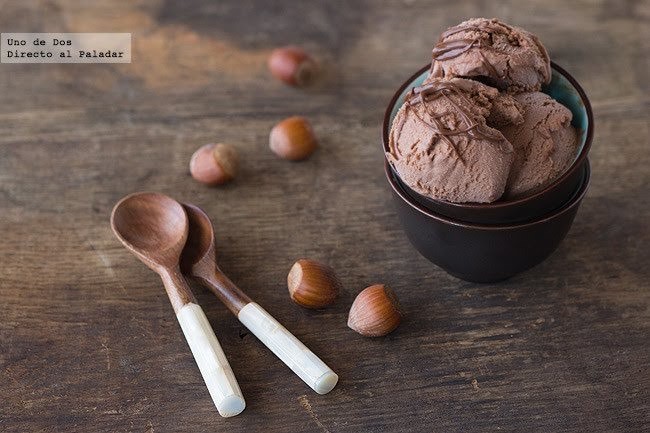 Moda Helado de nutella receta