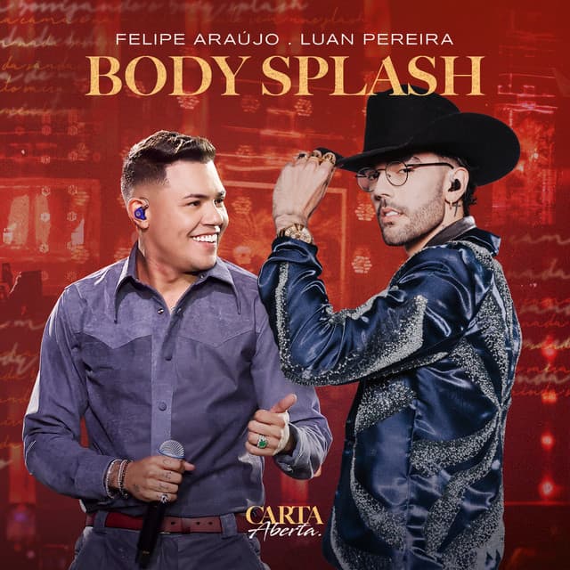 Canción Body Splash - Ao Vivo