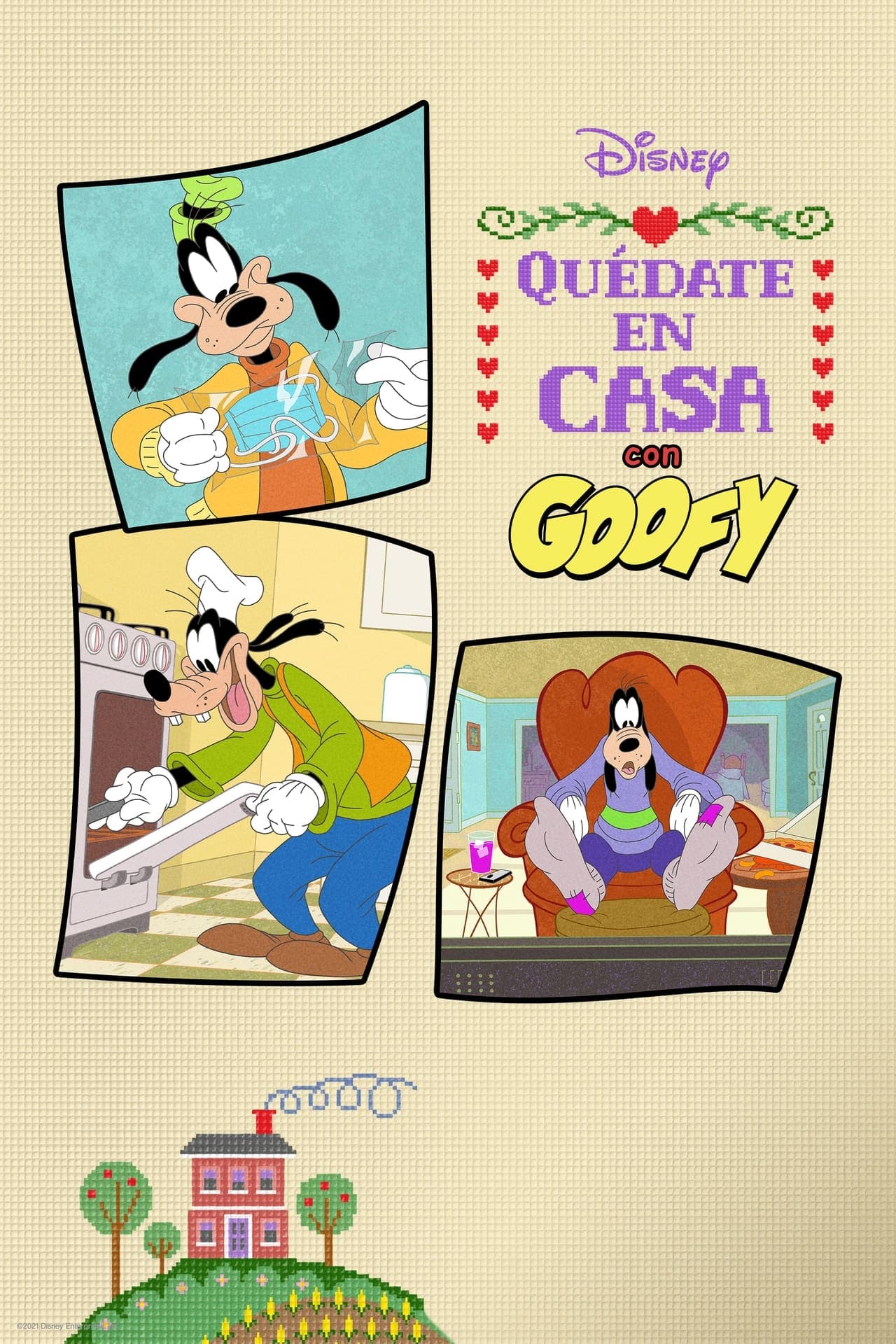 Serie Quédate en casa con Goofy