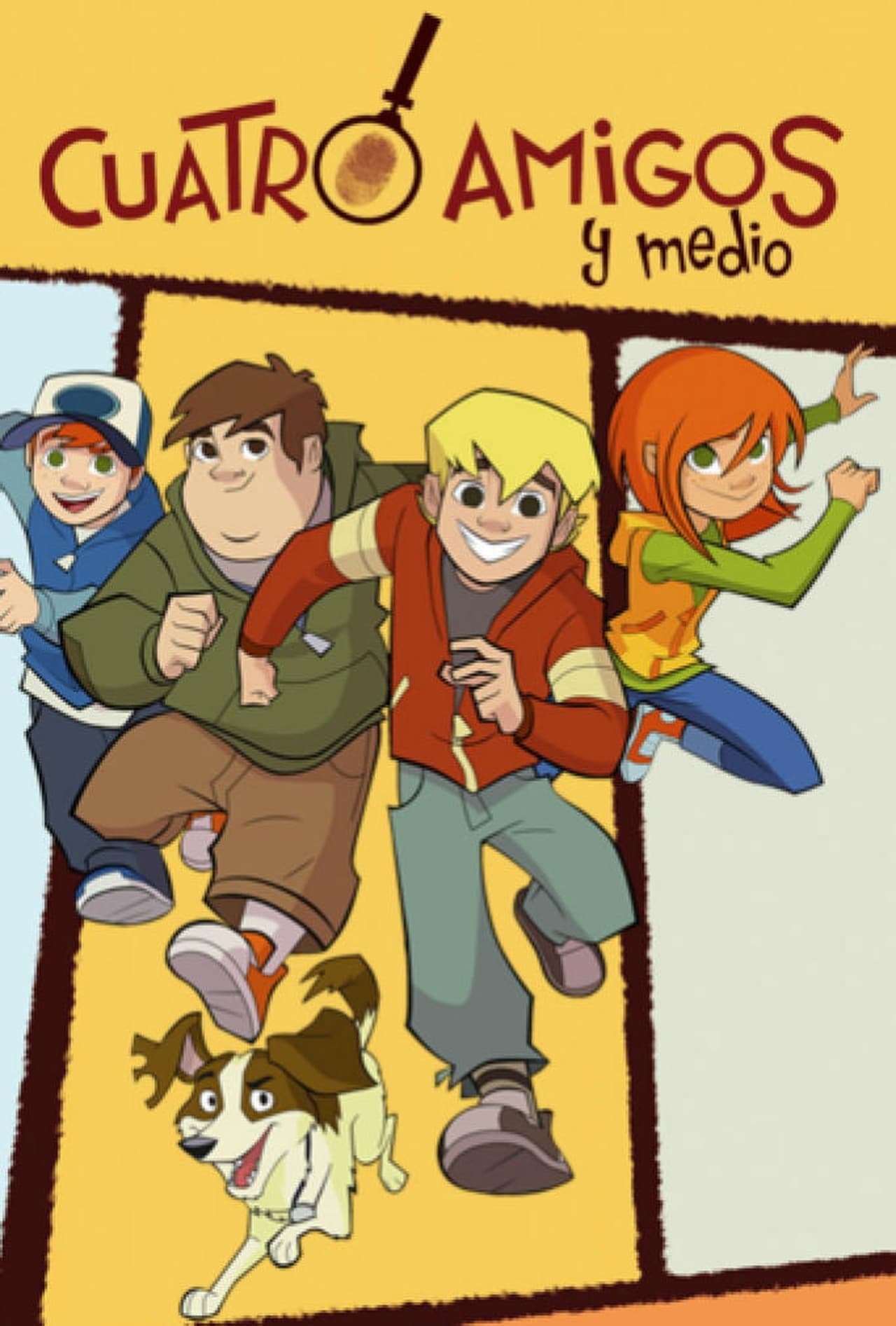 Serie Cuatro amigos y medio