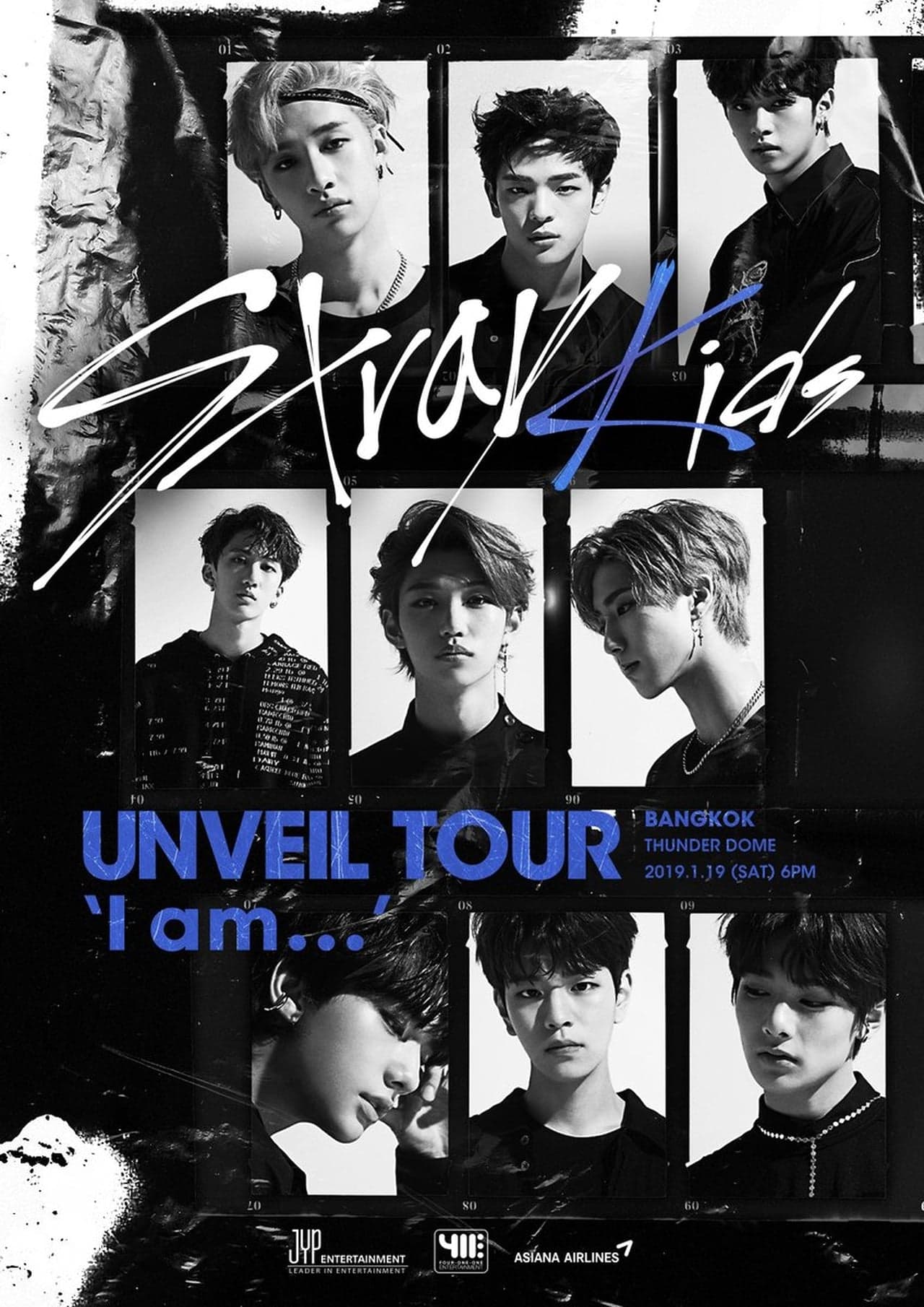 Serie Stray Kids Unveil Tour in Thailand