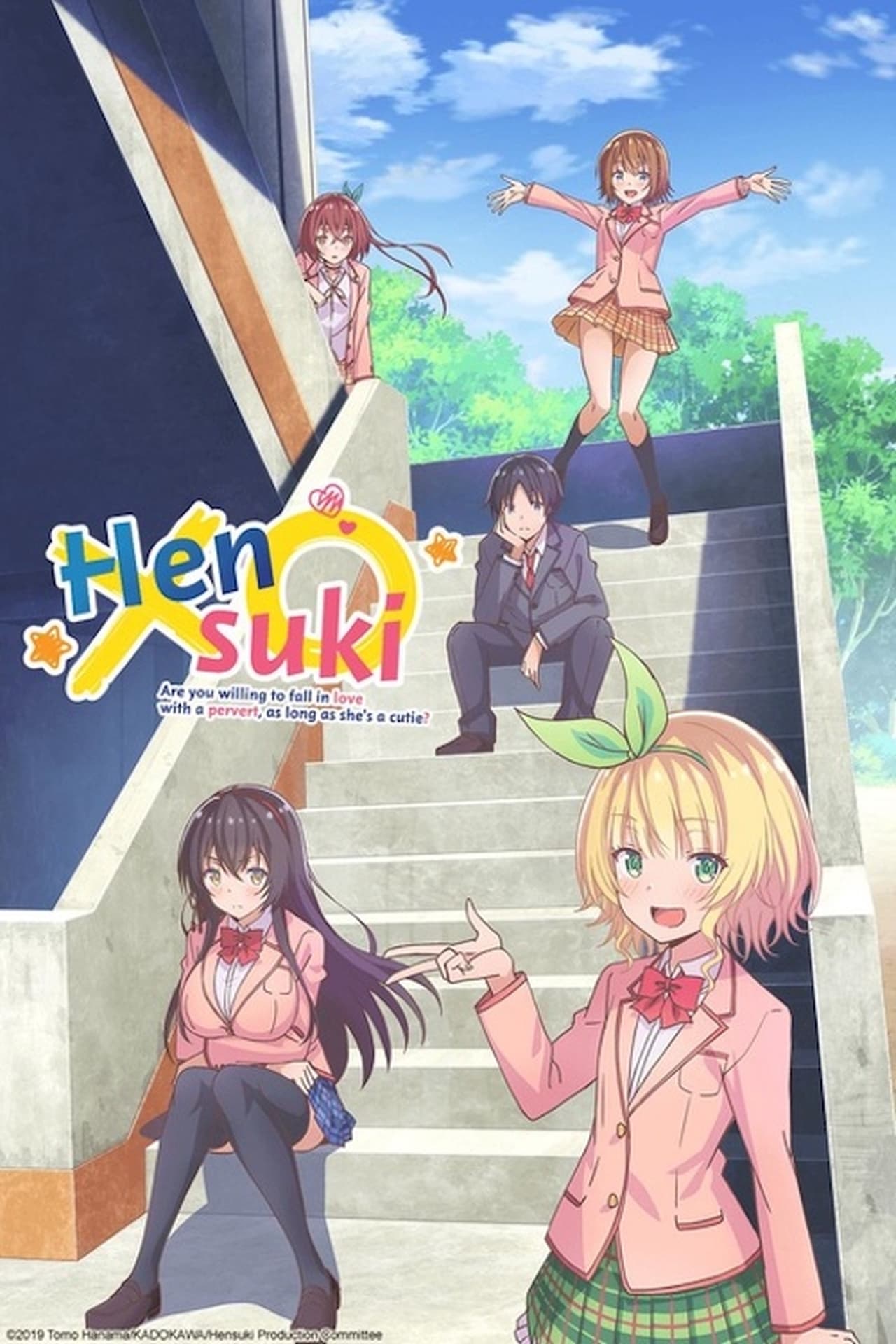 Serie Hensuki: ¿Te enamorarias de una pervertida, si es linda?